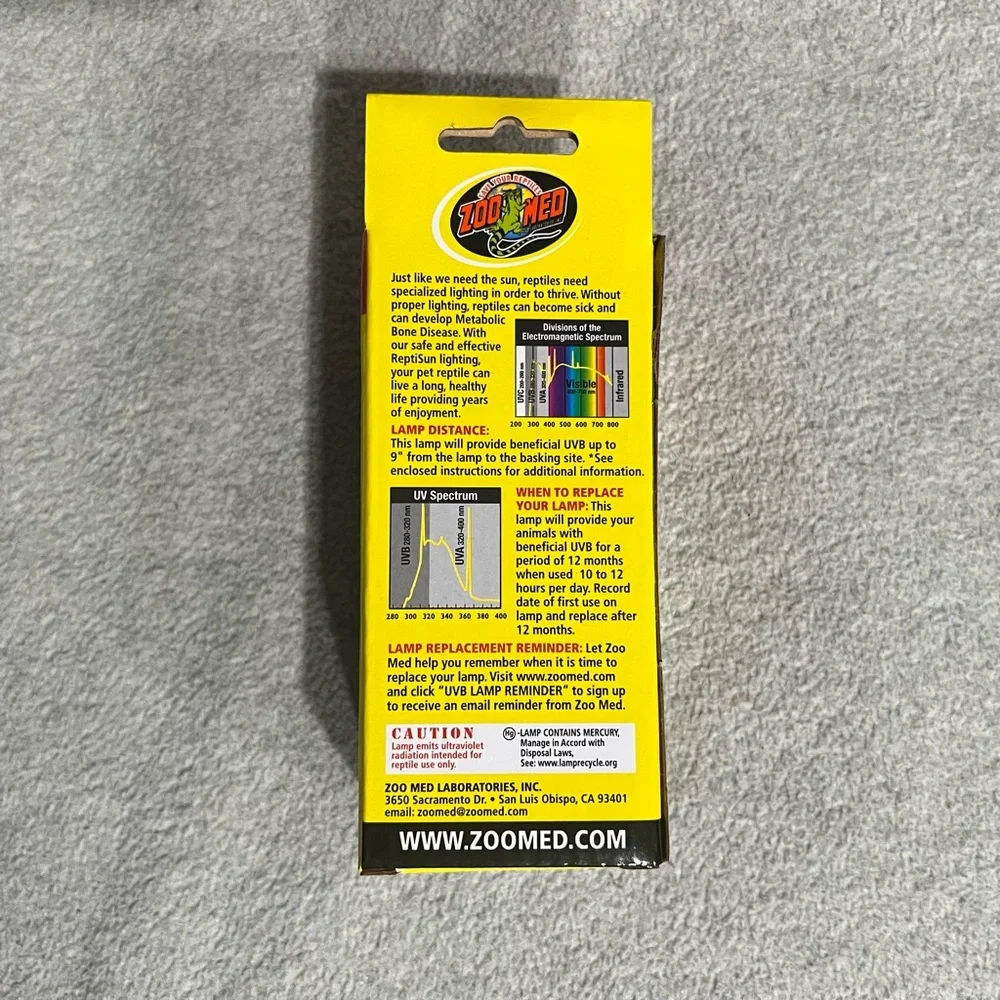 Zoo Med ReptiSun 10.0 Mini Compact Fluorescent Lamp 13 Watts